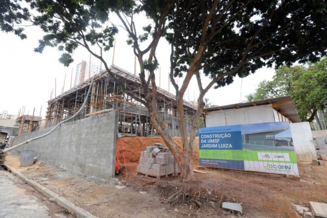 Obra da nova UMSF do Jardim Luiza avança para a fase de alvenaria