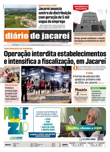 07 a 13 de março de 2026