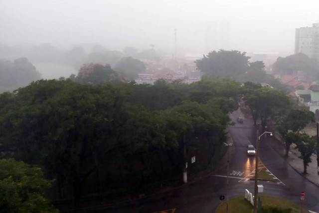 Alerta para risco de temporais no Estado nesta quinta (19) e chuvas na sexta-feira (20)