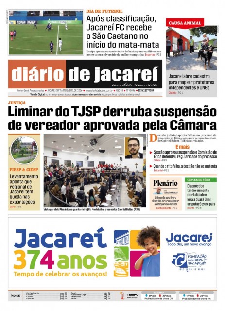 De 11 a 17 de abril de 2024