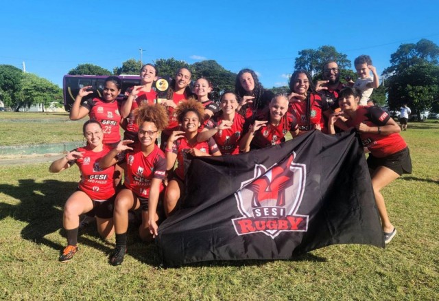 Time de rugby feminino conquista título do Paulista de Sevens sub-19