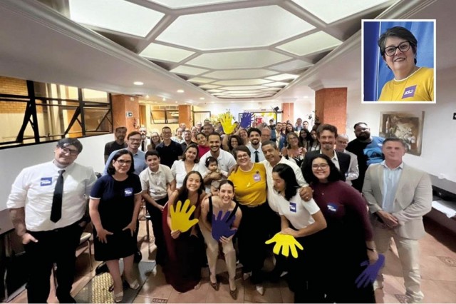 Vereadora anuncia pré-candidatura a deputada estadual em evento do PSDB