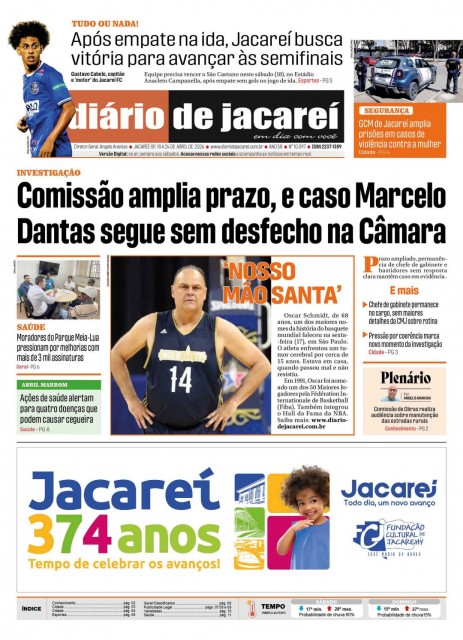 De 18 a 24 de abril de 2026