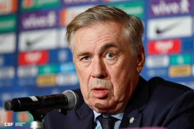 CBF renova contrato de Ancelotti até a Copa do Mundo de 2030