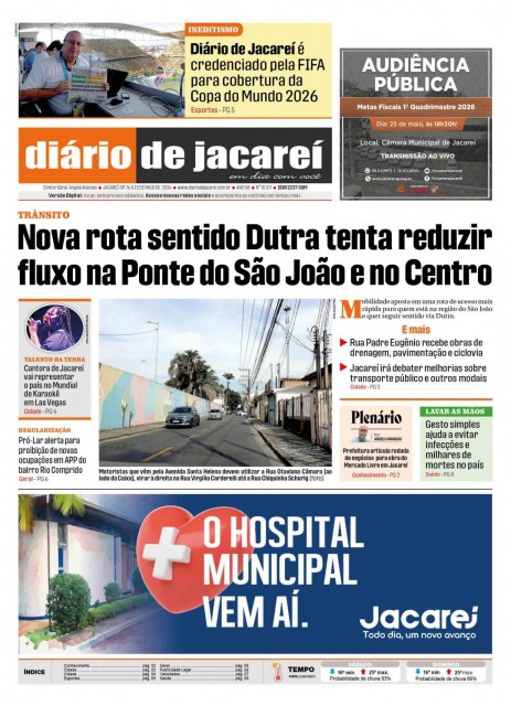 De 16 a 22 de maio de 2026