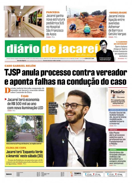 De 30 de maio a 05 de junho de 2026