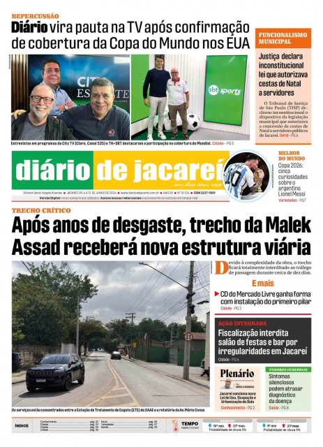 De 06 a 12 de junho de 2026