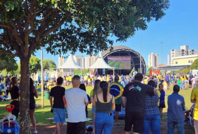 Parque da Cidade terá telão com transmissão do jogo neste domingo (5)