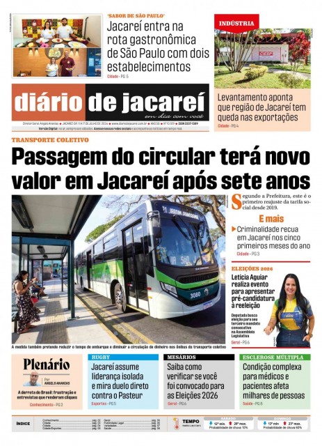 De 11 a 17 de julho de 2026