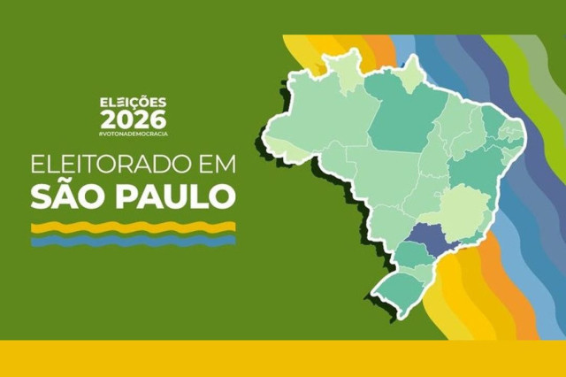 SP tem 21,4% do eleitorado nacional e soma 34,1 milhões de aptos a votar