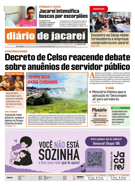 De 15 a 21 de agosto de 2026