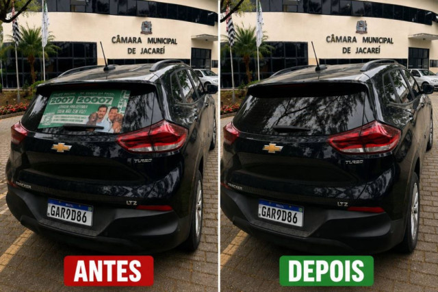 Vereador faz propaganda eleitoral de candidatos dentro de área da Câmara