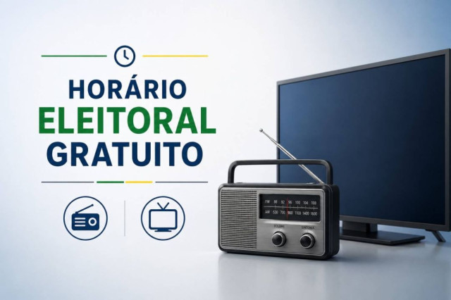 Horário eleitoral gratuito começa nesta sexta (28) na TV e no rádio