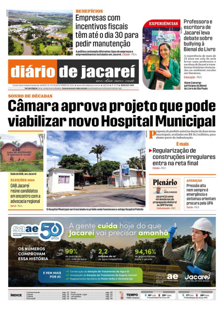 De 19 a 25 de setembro de 2026