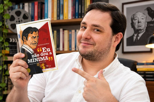 Jornalista lança livro com seleção de artigos sobre cinema publicados no DJ