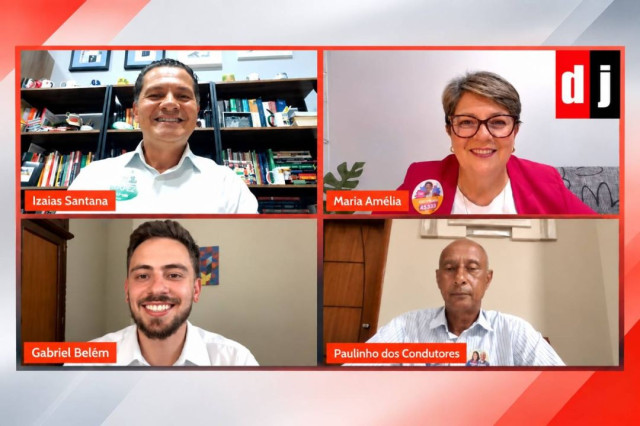 DJ reuniu candidatos a deputado estadual por Jacareí em sabatina