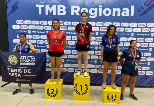 Rebecka Mendes é medalha de ouro na 3ª etapa da Liga do Vale
