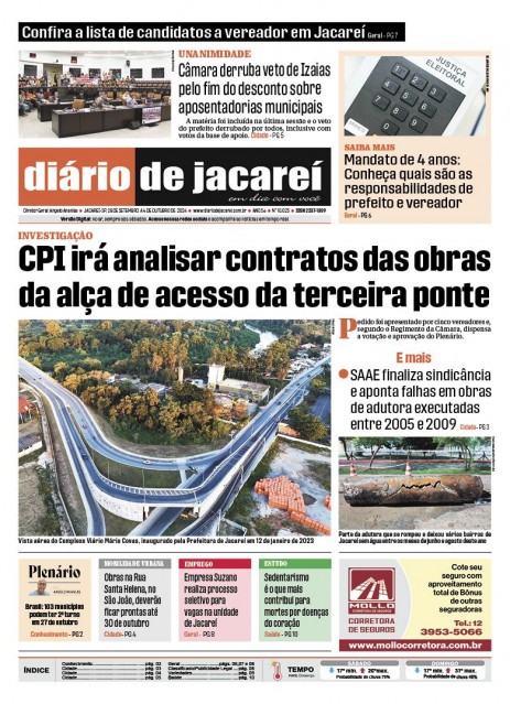 De 28 de setembro a 04 de outubro de 2024