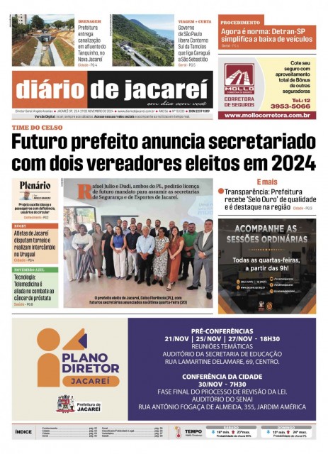 De 23 a 29 de novembro de 2024