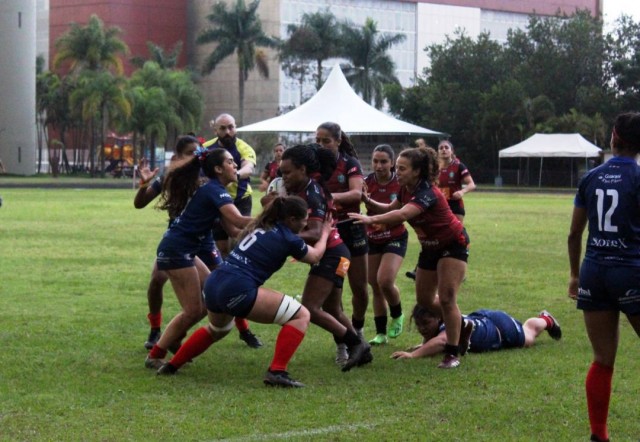 Rugby feminino vence e segue entre os primeiros no Paulista Adulto de XV