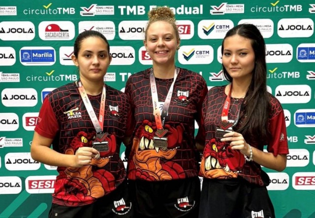Jacareí conquista ouro, prata e bronze no Paulista pela 3ª vez seguida no ano