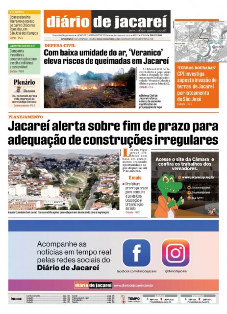 De 23 a 29 de agosto de 2025