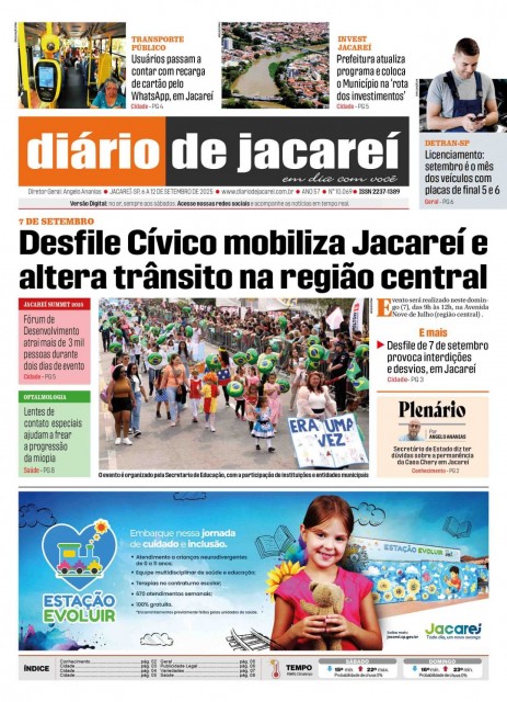 De 06 a 12 de setembro de 2025