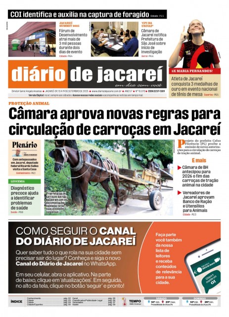 De 13 a 19 de setembro de 2025