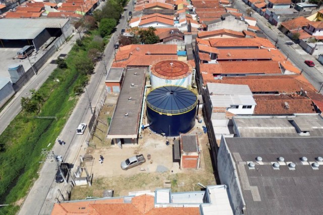 SAAE conclui duplicação de reservatório e amplia abastecimento na região oeste
