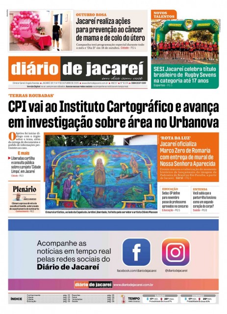 De 11 a 17 de outubro de 2025