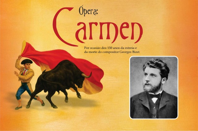 Jacareí terá espetáculo único de ópera nos 150 anos da morte de Georges Bizet